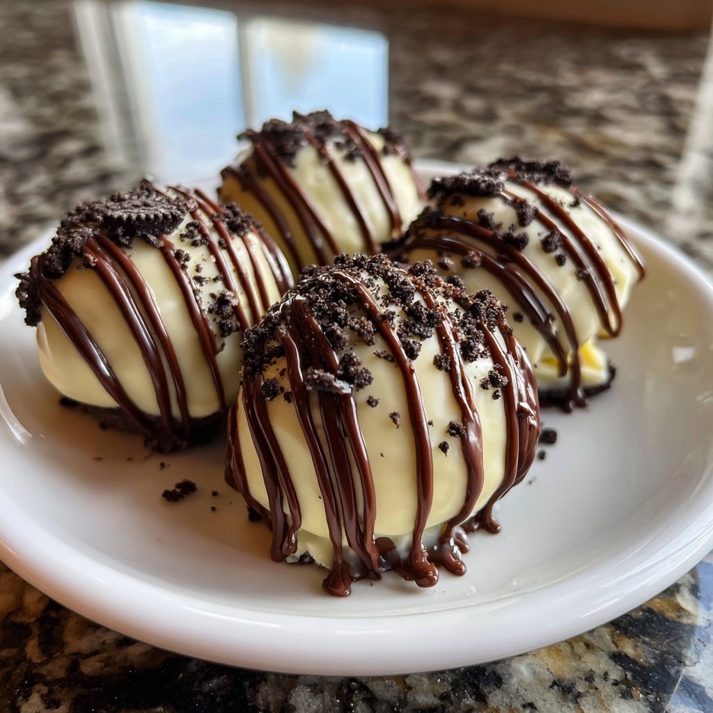 Oreo Balls-3 Ingredients