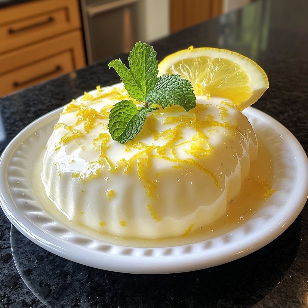 Meyer Lemon Panna Cotta