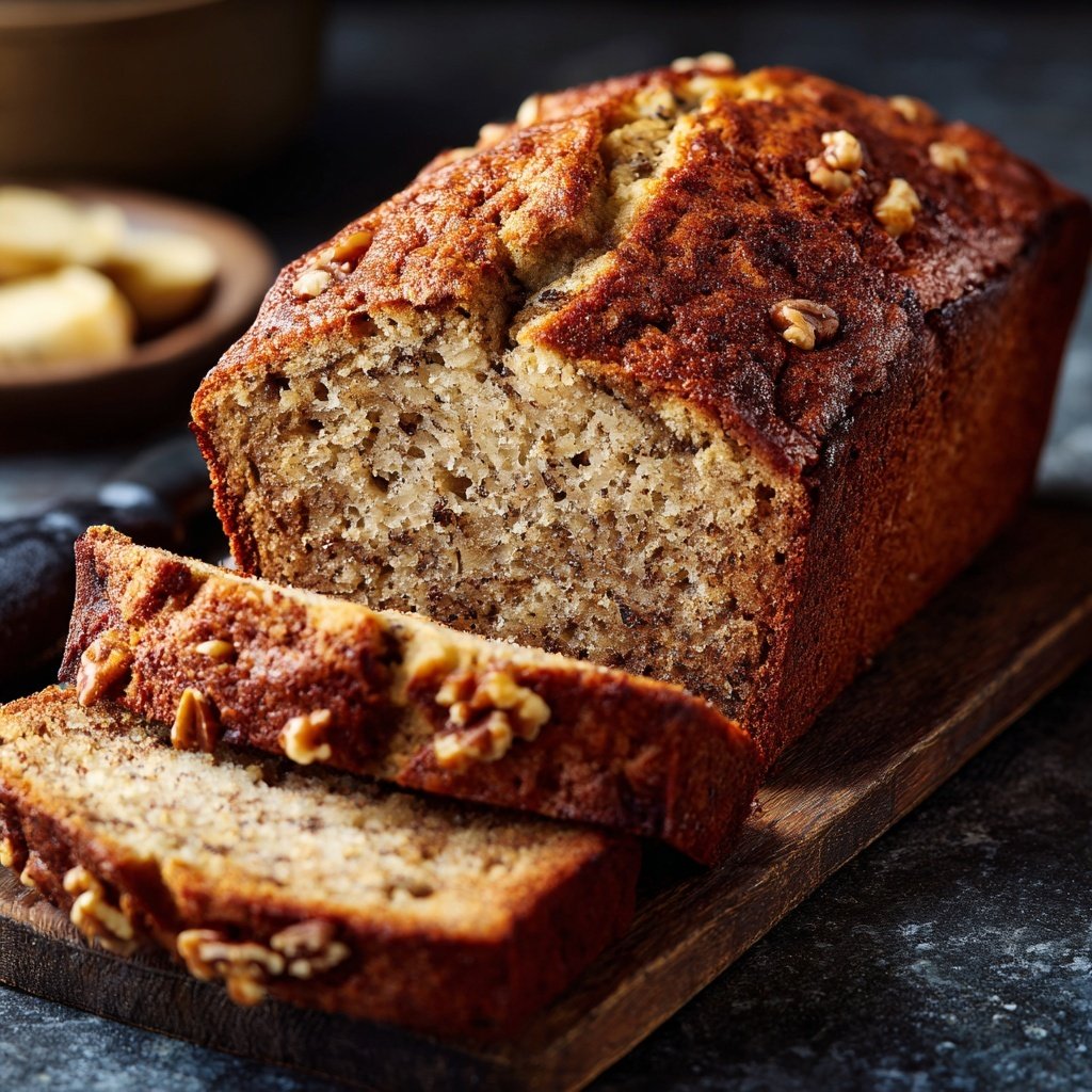 Spiced Banana Bread Loaf