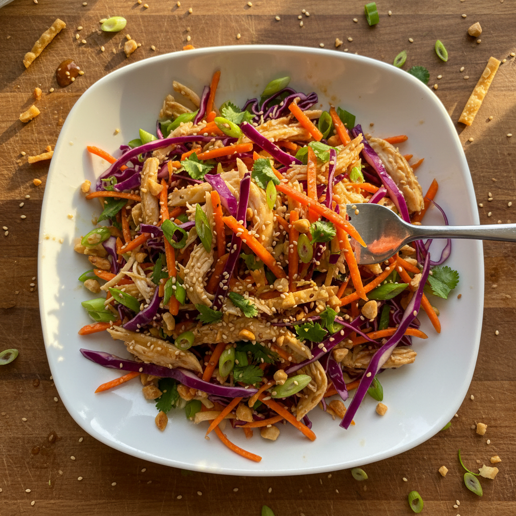 Crunchy Asian Chicken Salad