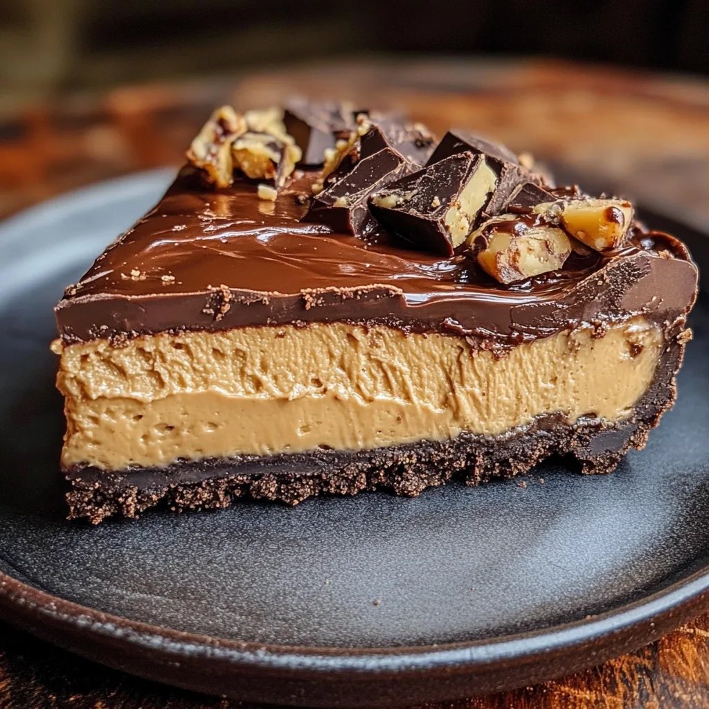 Gluten Free Chocolate Peanut Butter Pie
