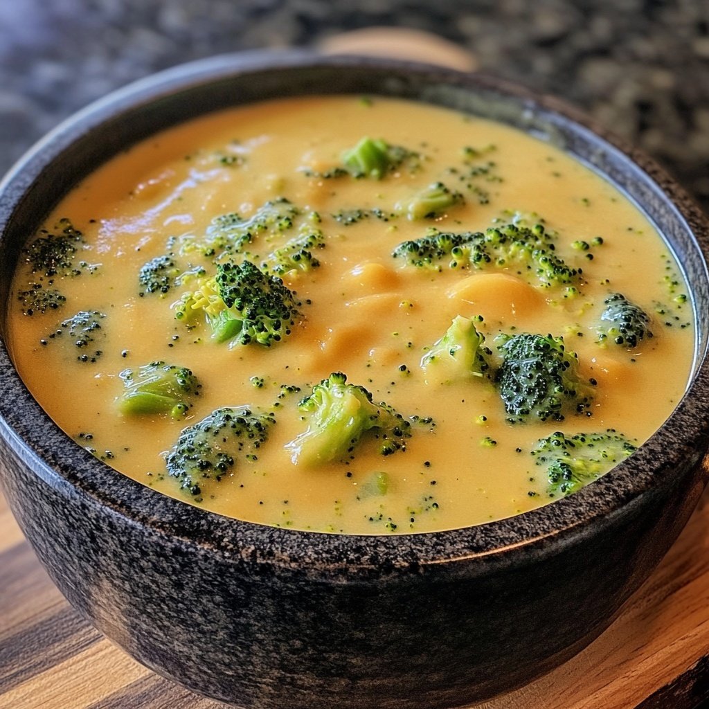 Comfort Broccoli Cheddar Soup​