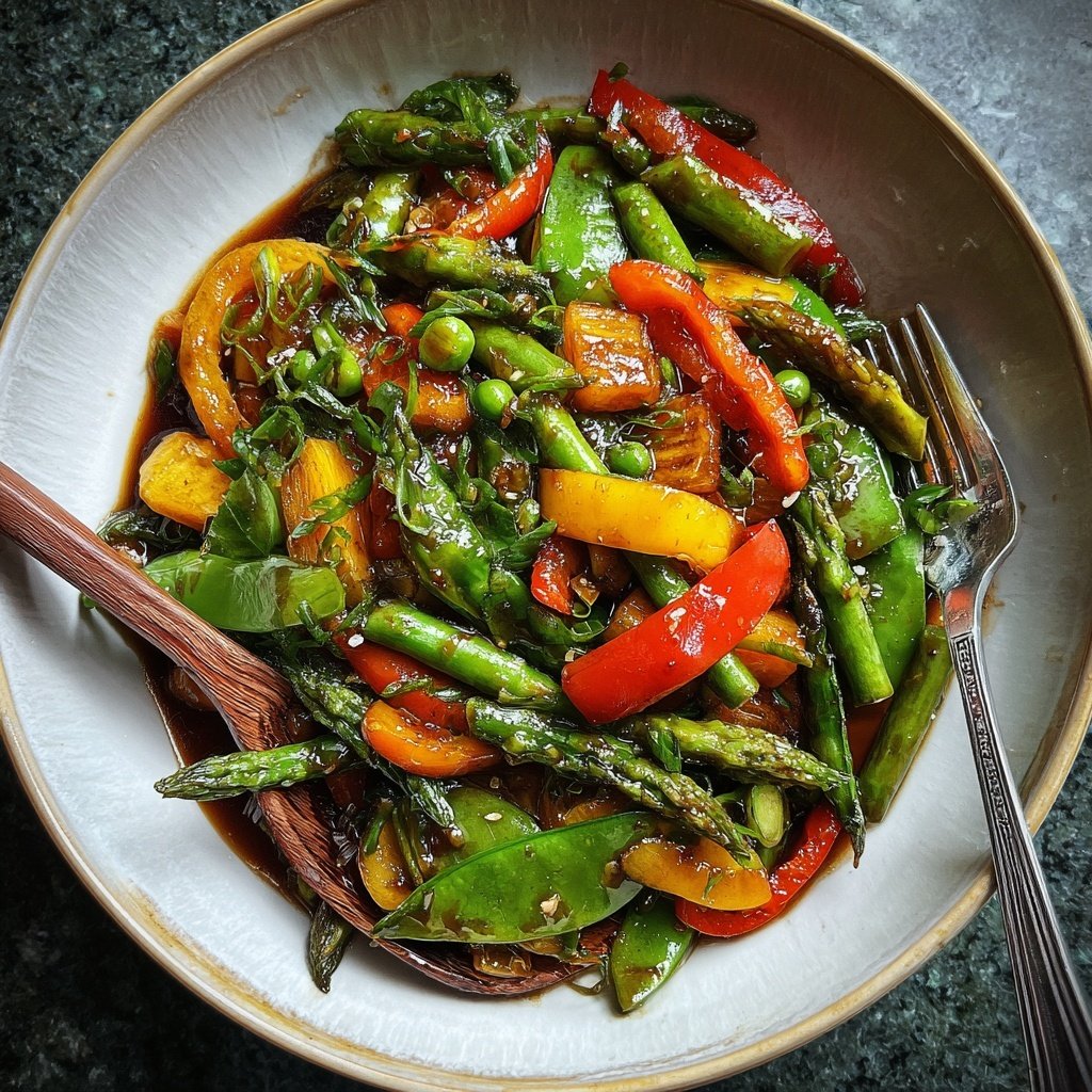 Spring Vegetable Stir Fry