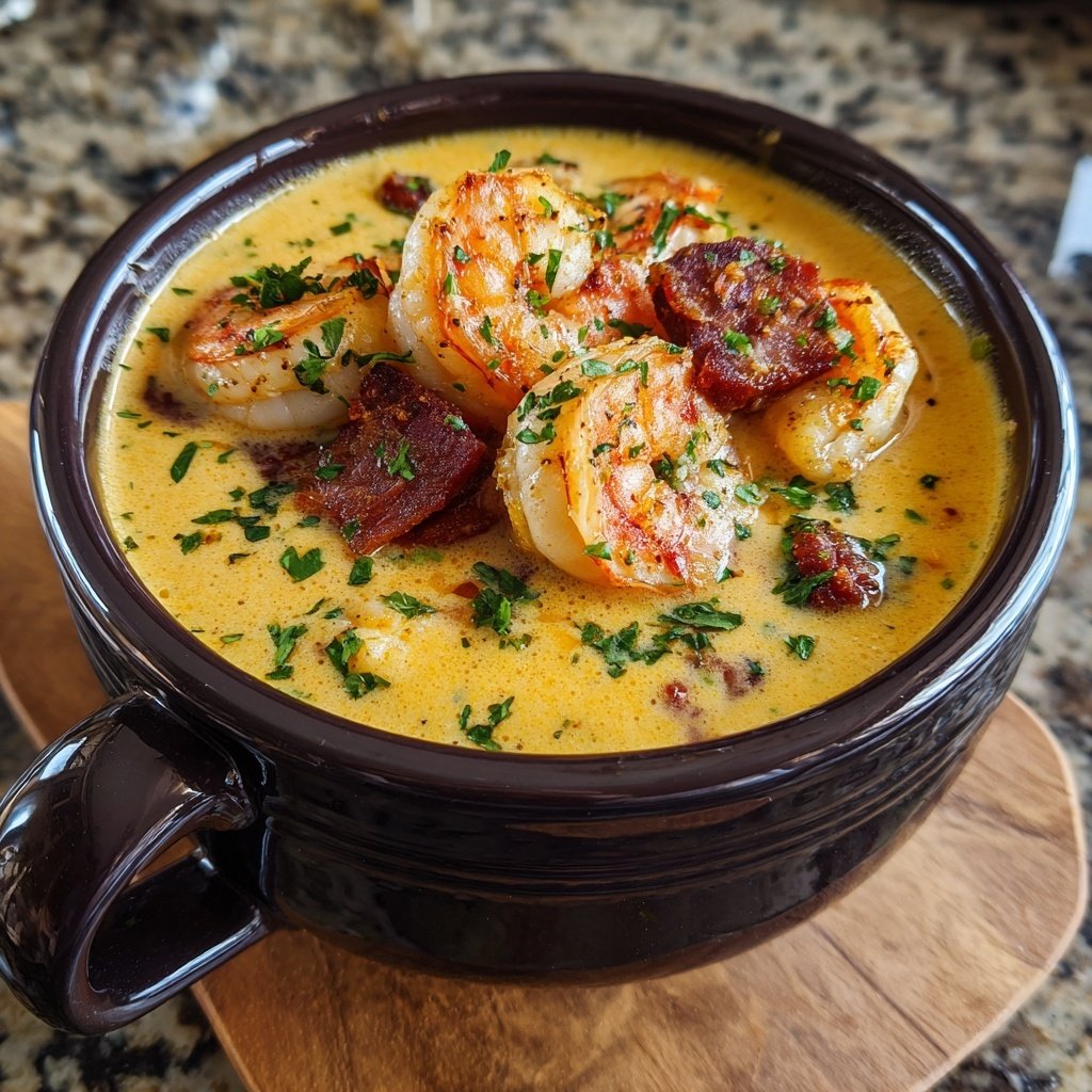 Shrimp Chorizo Chowder Creamy Base