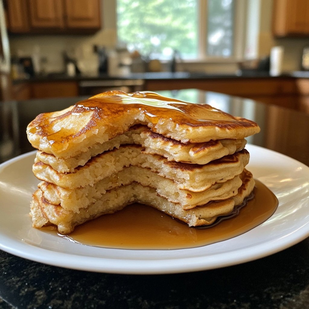 Cardamom and Orange Blossom Breakfast Pancakes