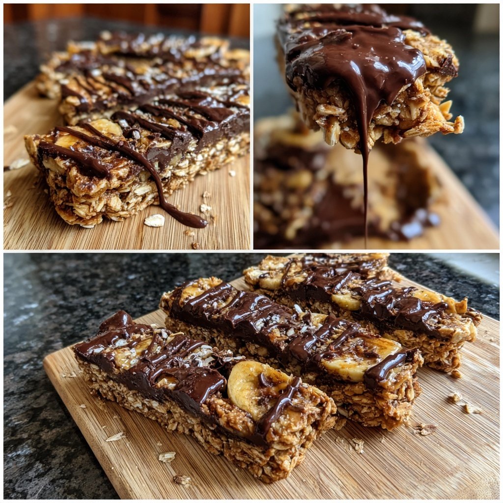 Banana Choco Crunch Bars