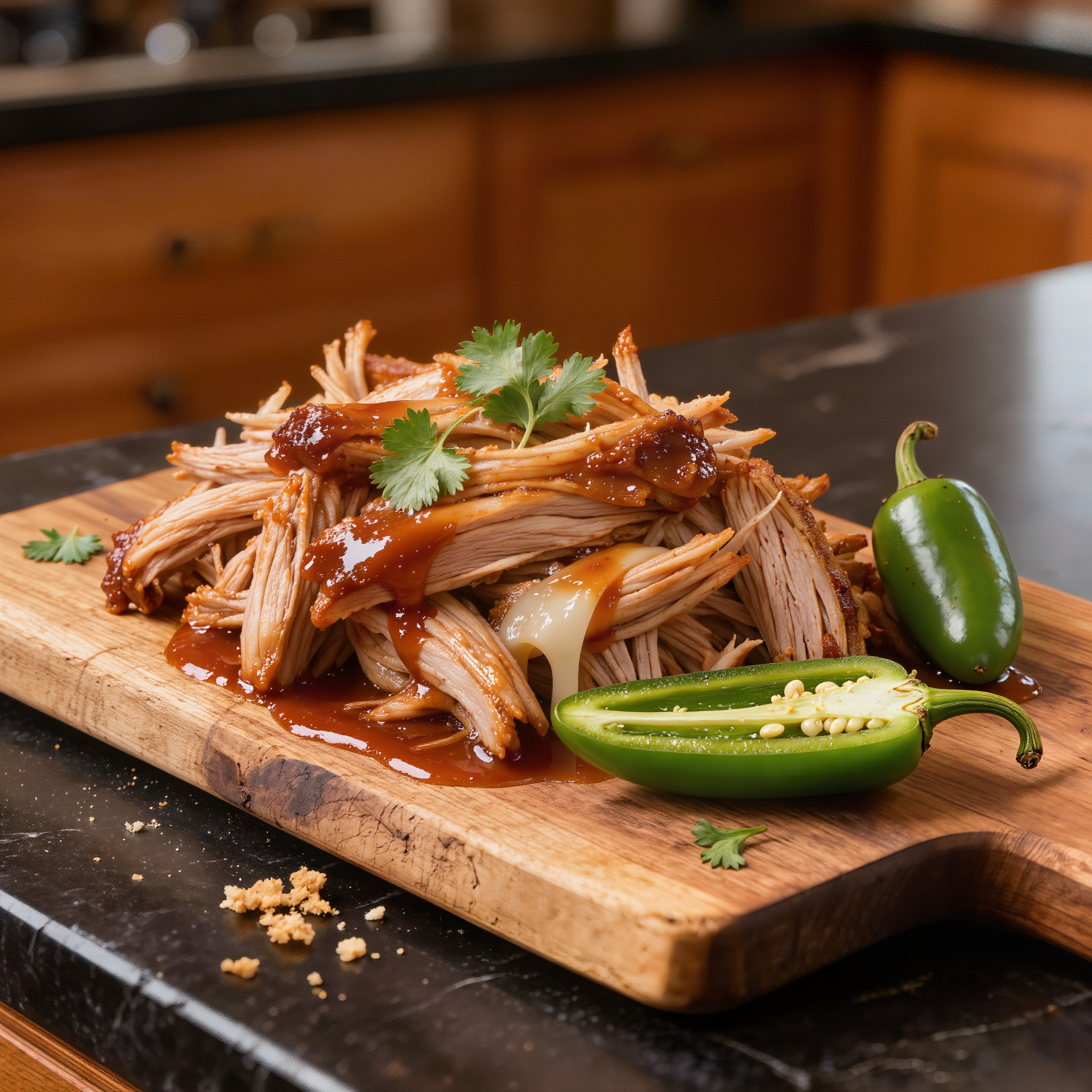 BBQ Pulled Pork Jalapenos