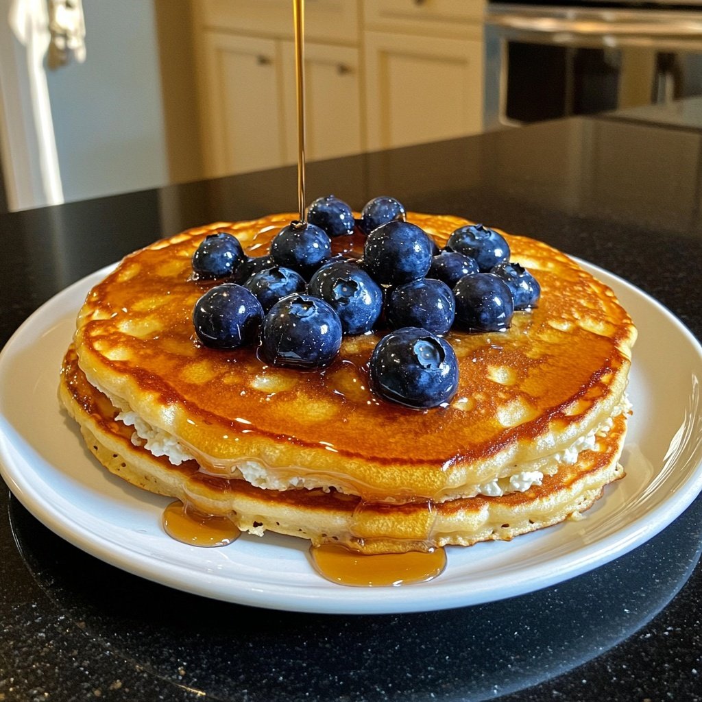 Fluffy Ricotta Pancakes