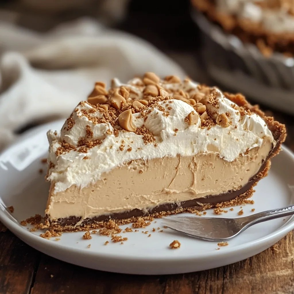 Old Fashioned Peanut Butter Pie