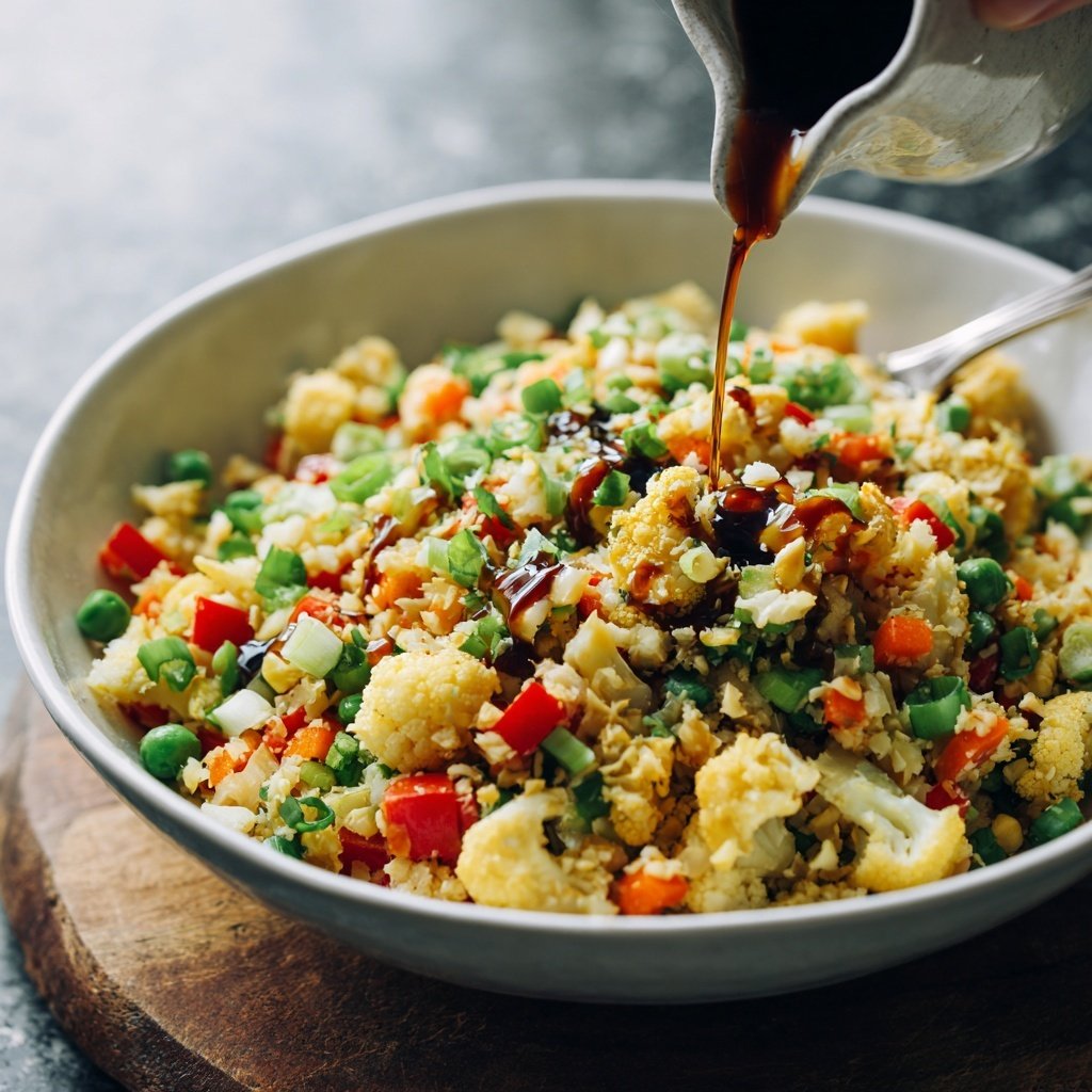 Cauliflower Fried Rice Bowl