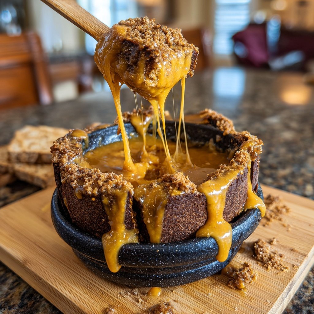 Mesquite Chili Cheddar Fondue
