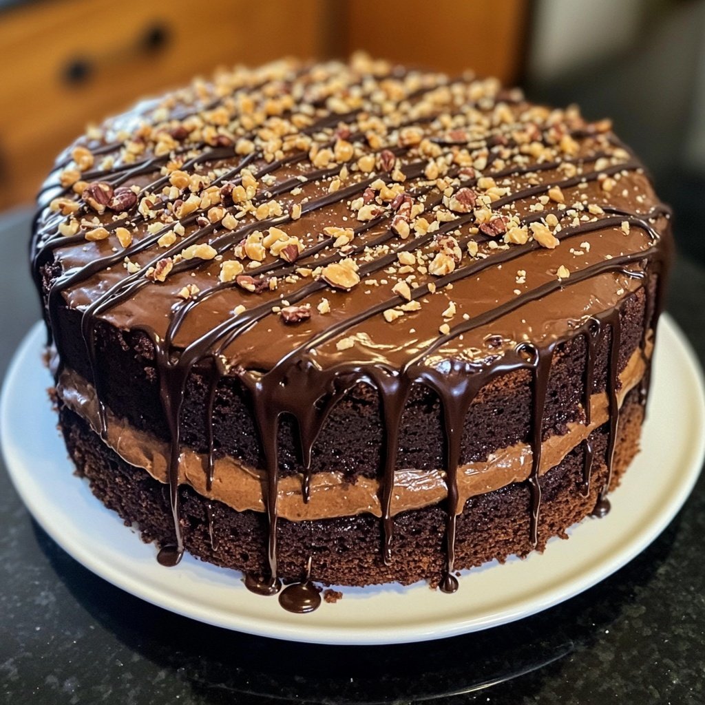 Capricorn Chocolate Hazelnut Cake