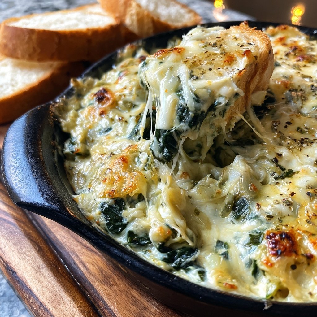 Spinach Artichoke Dip Creamy and Rich