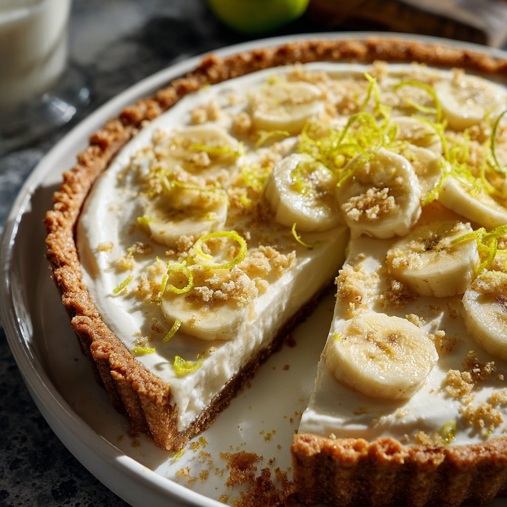 Banana Lime Tart Delight