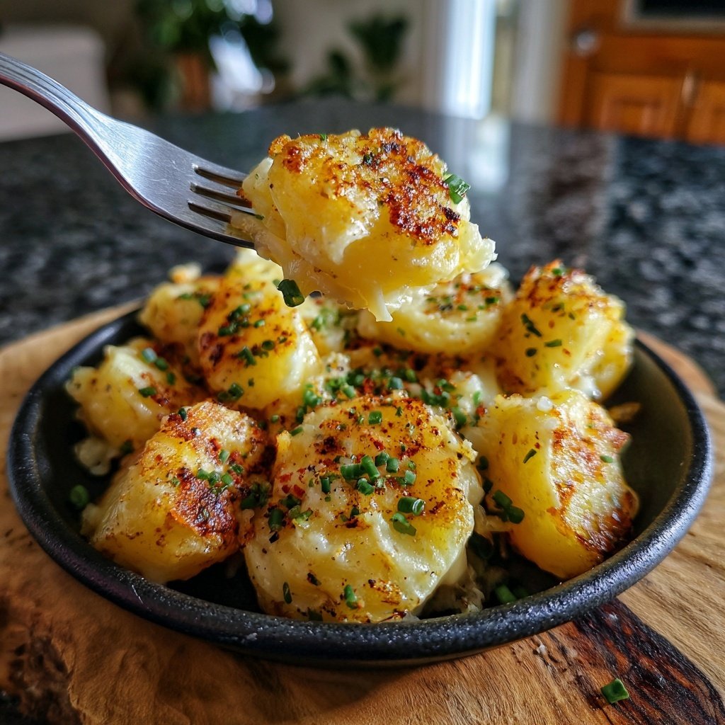 Air-Fried Sour Cream Potatoes