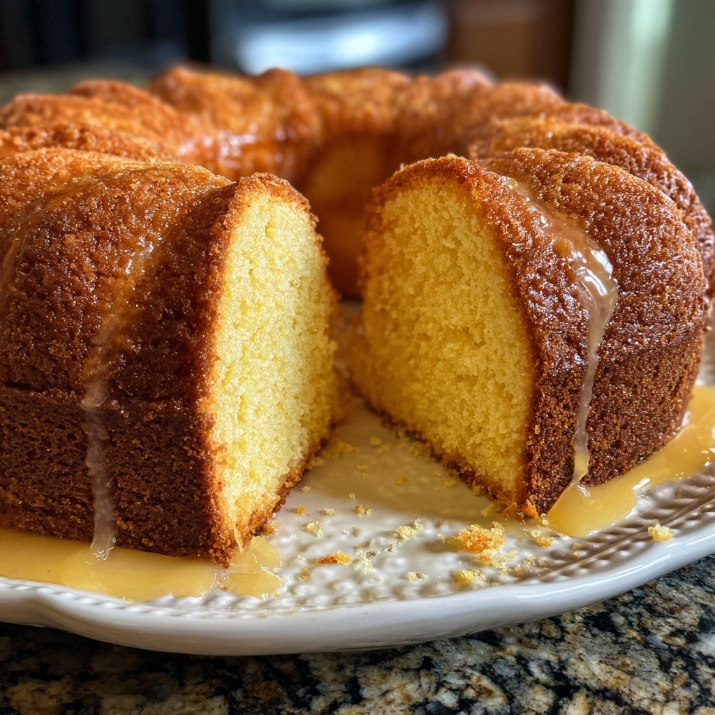 Easy Vanilla Pound Cake